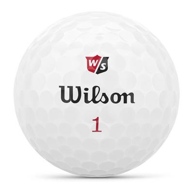 Wilson Staff Duo Soft Golf Balls - 2 Dozen - White