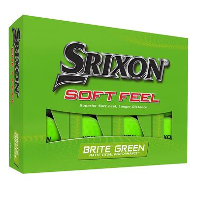 Srixon Soft Feel Bite Golf Balls - Green (4 FOR 3) - thumbnail image 2