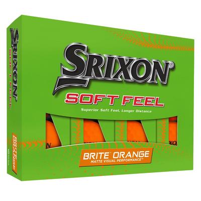 Srixon Soft Feel Bite Golf Balls - Orange (4 FOR 3) - thumbnail image 2