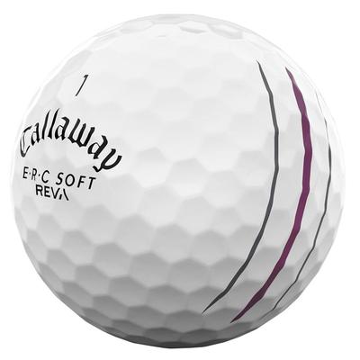 Callaway ERC Soft Triple Track Golf Balls - White - thumbnail image 3