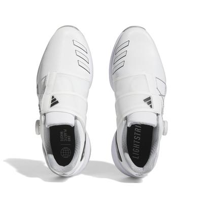 adidas ZG23 BOA Golf Shoes - White/Black - thumbnail image 2