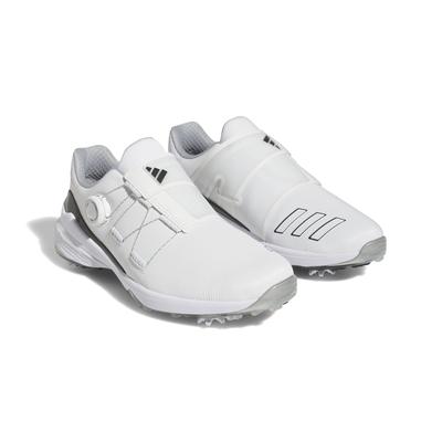 adidas ZG23 BOA Golf Shoes - White/Black - thumbnail image 5