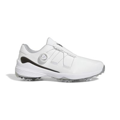 adidas ZG23 BOA Golf Shoes - White/Black - thumbnail image 1