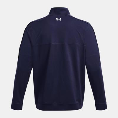 Under Armour UA Storm Midlayer Half Zip Golf Sweater - Midnight Navy - thumbnail image 2