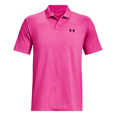 Under Armour Performance 3.0 Golf Polo Shirt - Rebel Pink - thumbnail image 1