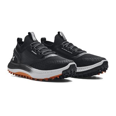 Under Armour UA Charged Phantom Spikeless Golf Shoes - Black - thumbnail image 4