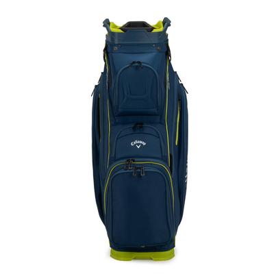 Callaway Golf Org 14 Cart Bag 2023 - Navy/Flo Yellow