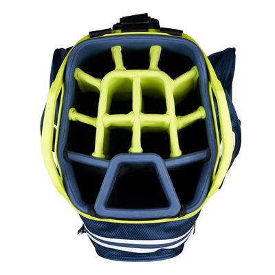Callaway Golf Org 14 HD Waterproof Cart Bag 2023 - Navy/Flo Yellow
