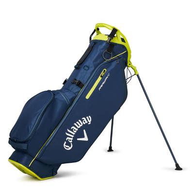 Callaway Golf Fairway C Double Stand Bag 2023 - Navy/Flo Yellow