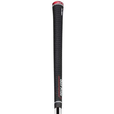 Golf Pride Tour Velvet Align Standard Grip - Black/Red - thumbnail image 1