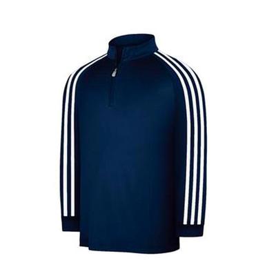 adidas Junior 3-Stripes Half Zip Pullover