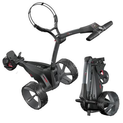 Motocaddy M1 DHC Graphite Electric Golf Trolley - Standard Lithium