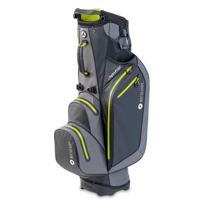 Motocaddy HydroFLEX Golf Trolley/Stand Bag 2024 - Charcoal/Lime - thumbnail image 2