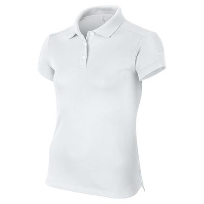 Nike Girls Jersey Tech Golf Polo Shirt