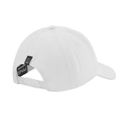 Ping Tour Unstructured Golf Cap - White - thumbnail image 2