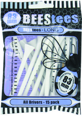 Brand Fusion BEEStees Wooden Golf Tees (25 Tee Pack) - thumbnail image 4