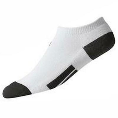 FootJoy Junior ProDry Low Cut Golf Socks - White/Black