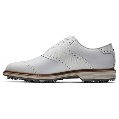 FootJoy Premiere Series Wilcox Golf Shoes - White/Grey - thumbnail image 2