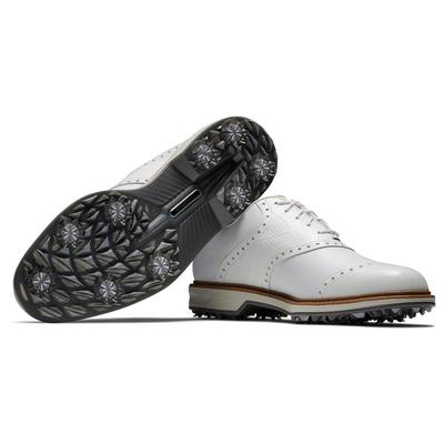 FootJoy Premiere Series Wilcox Golf Shoes - White/Grey - thumbnail image 5