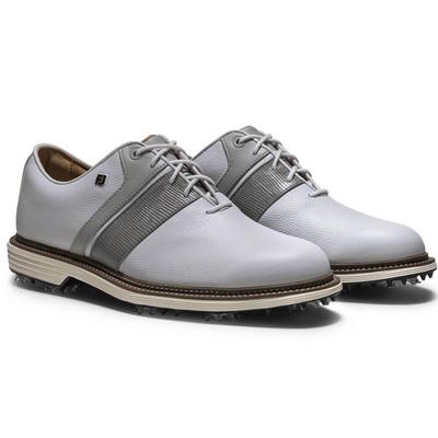 FootJoy Premiere Series Packard Golf Shoes - White/Grey/White - thumbnail image 6