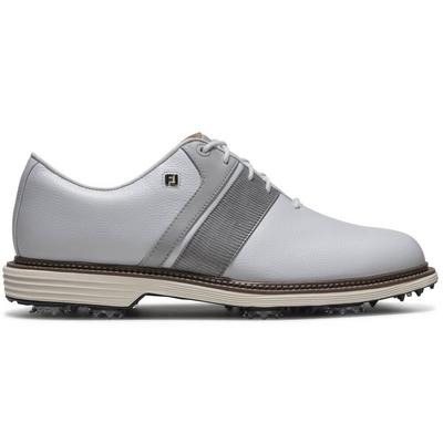 FootJoy Premiere Series Packard Golf Shoes - White/Grey/White