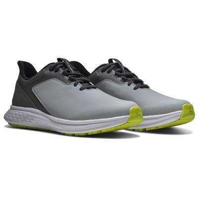 FootJoy Pulse Golf Shoes - Grey/Grey/Lime - thumbnail image 5