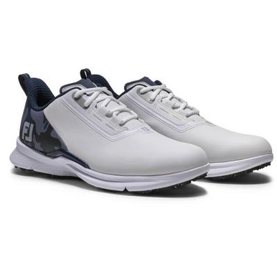 FootJoy Fuel Golf Shoes - White/Navy/Silver - thumbnail image 6