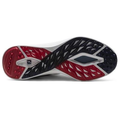 FootJoy Pro SL Golf Shoes - White/Blue/Red - thumbnail image 7