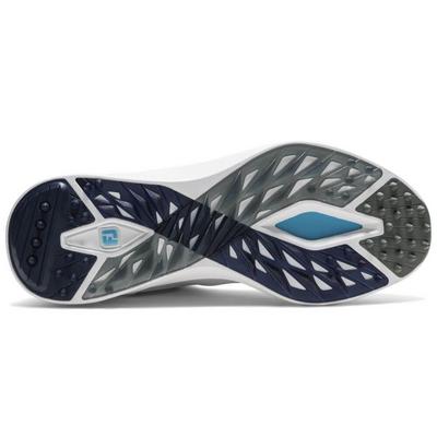 FootJoy Pro SL BOA Golf Shoes - White/White/Grey - thumbnail image 7