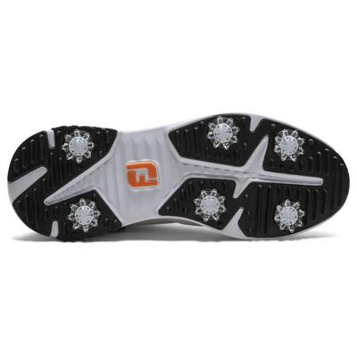 FootJoy Tour Rival Golf Shoes - White/Black/Orange - thumbnail image 7