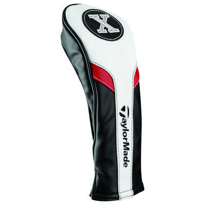 TaylorMade Rescue/Hybrid Headcover - White/Black/Red