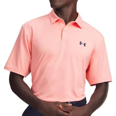 UA Matchplay Golf Polo Shirt - Posh Pink/Navy