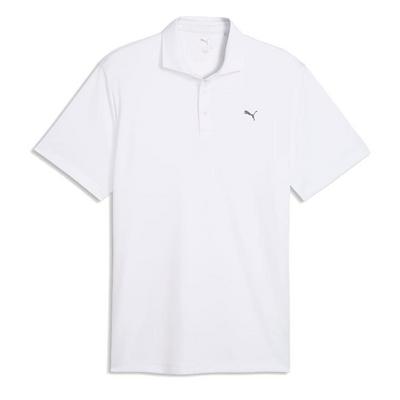 Puma Pure 3.0 Golf Polo Shirt - White Glow