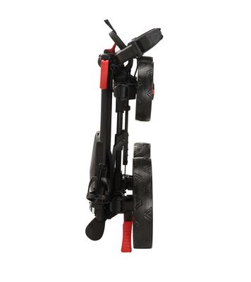 Big Max Blade Quattro 4 Wheel Golf Push Trolley - White - thumbnail image 2