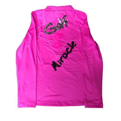 Girls Golf Women's Polo Shirt - Pink - thumbnail image 2