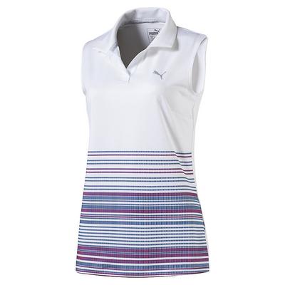 Puma Sleeveless Road Map Polo - Womens