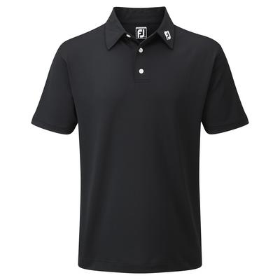 FootJoy Stretch Pique Solid Shirt - Athletic Black