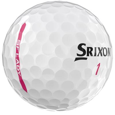 Srixon Ladies Soft Feel Golf Balls - White - thumbnail image 2