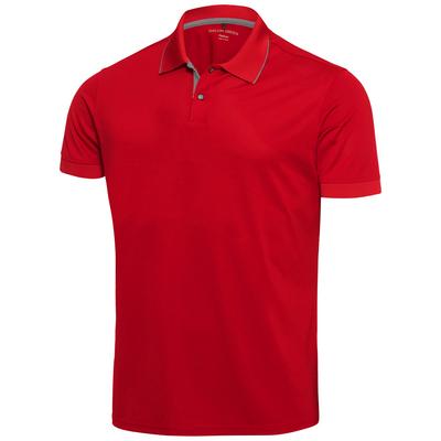 Galvin Green Rod Ventil8+ Junior Golf Shirt - Red - thumbnail image 1