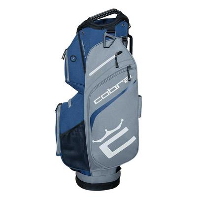 Cobra Signature Golf Cart Bag - Grey/Navy