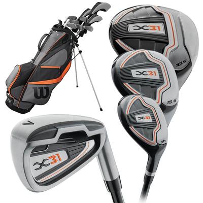 Wilson X-31 Men's Golf Package Set - Left Hand