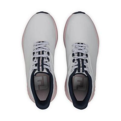 FootJoy Pulse Womens Golf Shoes - White/Navy/Pink - thumbnail image 5