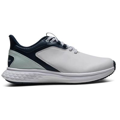 Footjoy Pulse Womens Golf Shoes - White/Navy/Blue