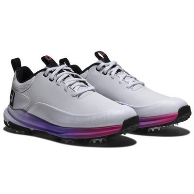 FootJoy Tour Rival Womens Golf Shoes - White/Silver/Pink - thumbnail image 6