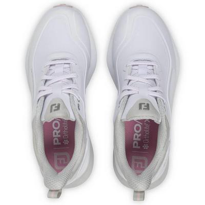 FootJoy Pro SL Womens Golf Shoes - White/Grey - thumbnail image 5
