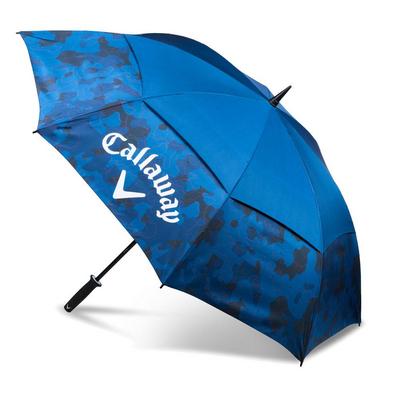 Callaway Shield 64'' Double Canopy Golf Umbrella Navy/Red