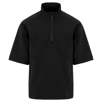 ProQuip Aqualite Half Sleeve Waterproof Golf Jacket - Black - thumbnail image 1