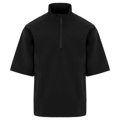 ProQuip Aqualite Half Sleeve Waterproof Golf Jacket - Black