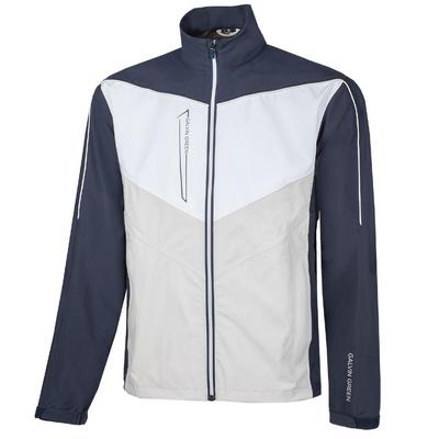 Galvin Green Armstrong GORE-TEX Paclite Waterproof Golf Jacket - Navy/Cool Grey/White - thumbnail image 1