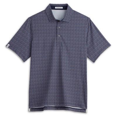 Ashworth Bowtie Leaf Golf Polo - Driver Navy